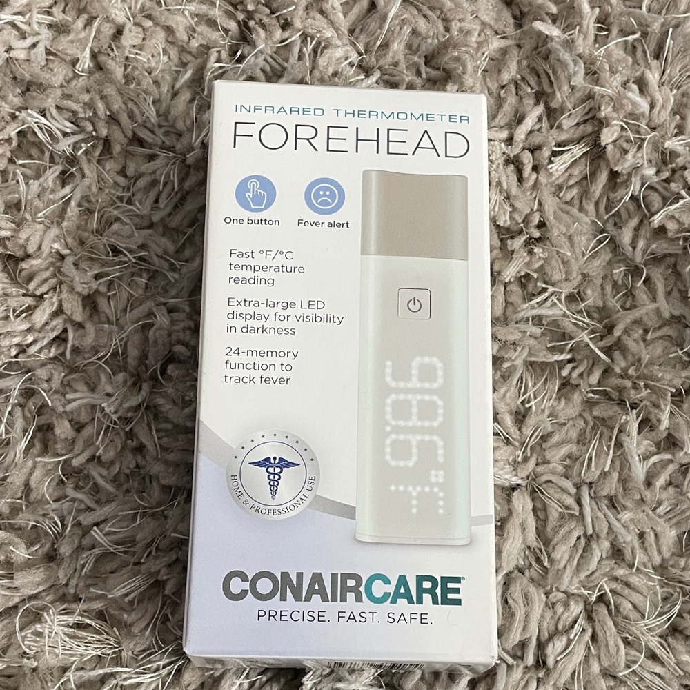 ConairCare Infrared Forehead Thermometer - White